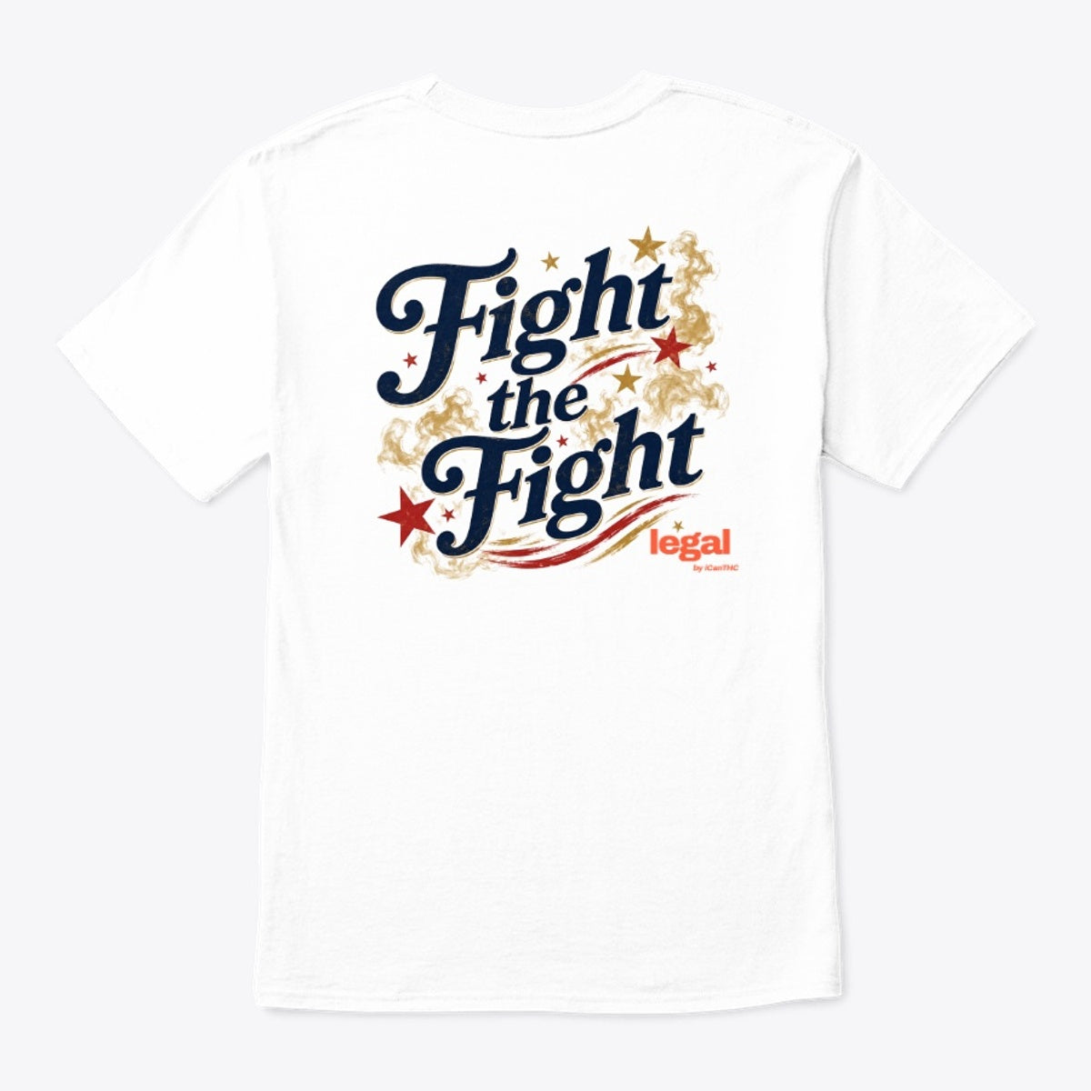 The "Fight the Fight" Tee - White
